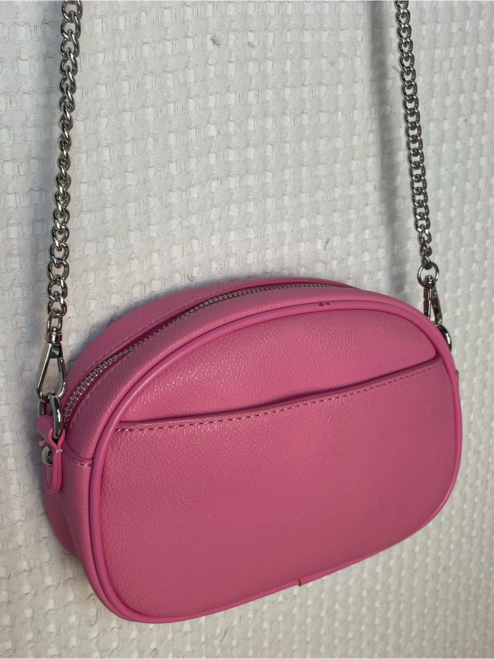 Iris & Rainbow Night Out Crossbody Bag in Bubble Gum Pink with Coin Pouch - Picture 6 of 15